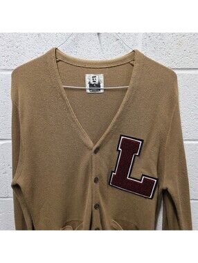 Furst Of A Kind Sweater Varsity Cardigan  Hobo Chic One Size XL  23x29